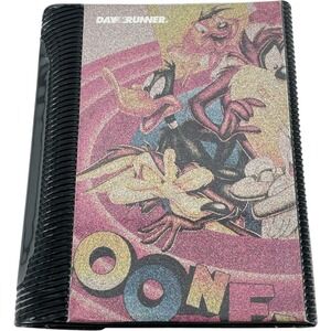 Vintage 1995 Warner Bros Looney Tunes Day Runner Planner Mini Binder